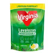 Lavalozas Concentrado Virginia Recarga Limón Citrus 1000 ml